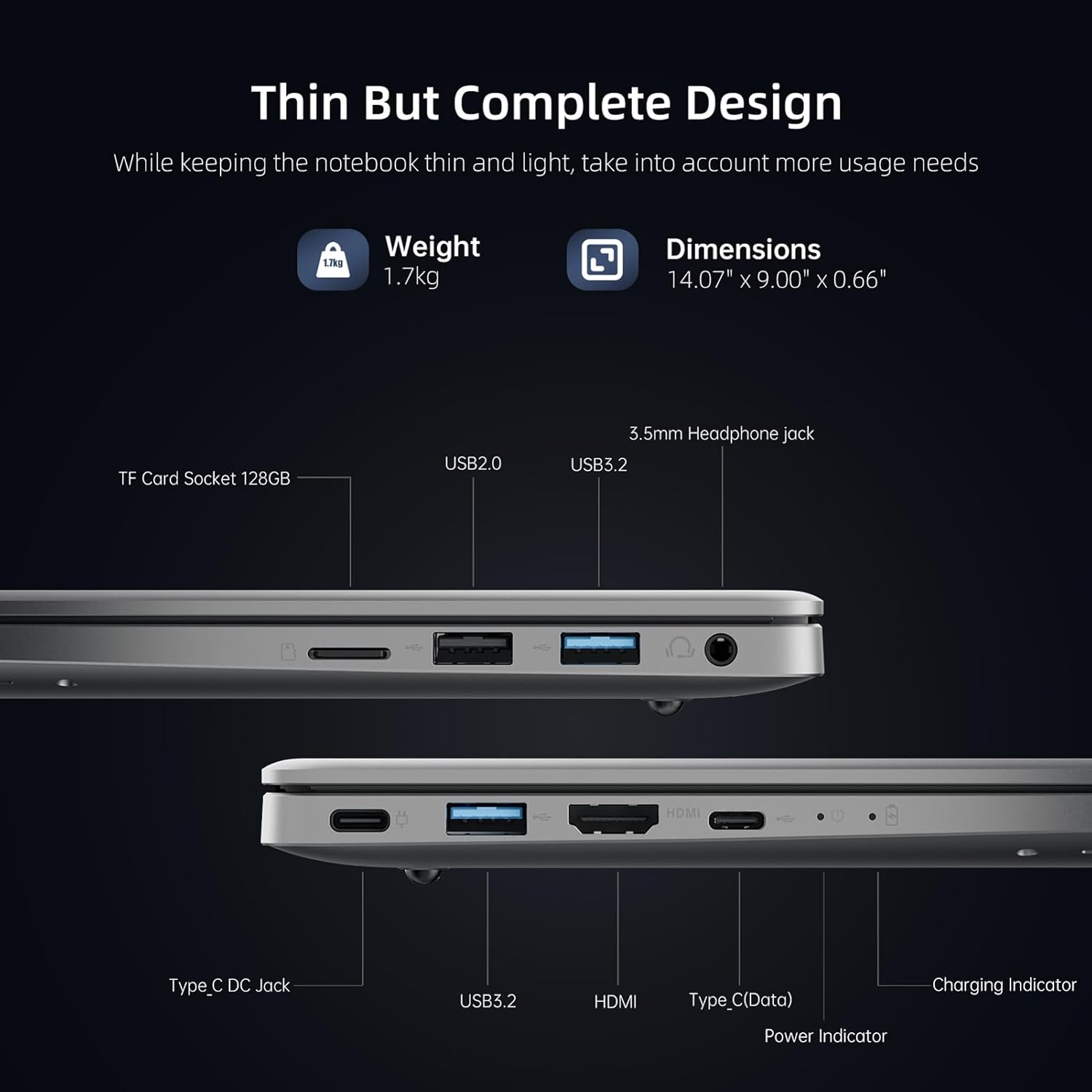ACEMAGIC-laptopcomputer met Intel N95 Windows-laptop 16 GB DDR4 512 GB M.2 SSD, traditionele laptops 15,6-inch IPS FHD Windows11 WIFI5 BT5.0 HDMI Type-C USB-laptops voor thuis, kantoorlaptops