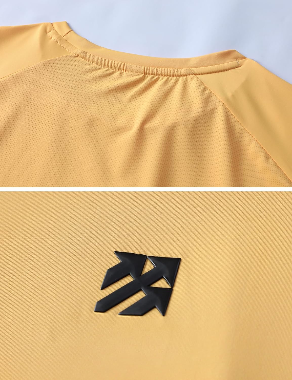 เสื้อยืดระบายความชื้นสำหรับผู้ชาย เสื้อกีฬาสำหรับผู้ชาย แห้งเร็ว ปิคเคิลบอล พาเดล เดินป่า ออกกำลังกาย