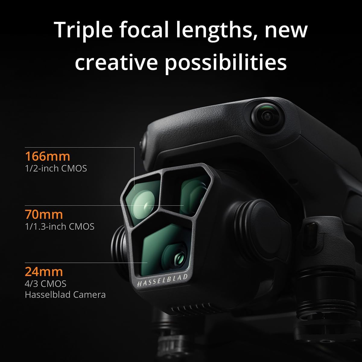 DJI Mavic 3 Pro Drone Fly More Combo z RC Pro, zestawem z systemem mocowania smyczy LifThor Claw, podkładką, światłem stroboskopowym i kartą SD 64 GB