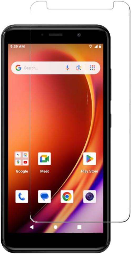 [2 Pack] for HotPepper Panca Tempered Glass, Hot Pepper Panca Screen Protector, Case Friendly 9H Hardness HD Clear Anti-Scratch [Bubble Free] [Anti-Fingerprint] Film for HotPepper Panca L63A