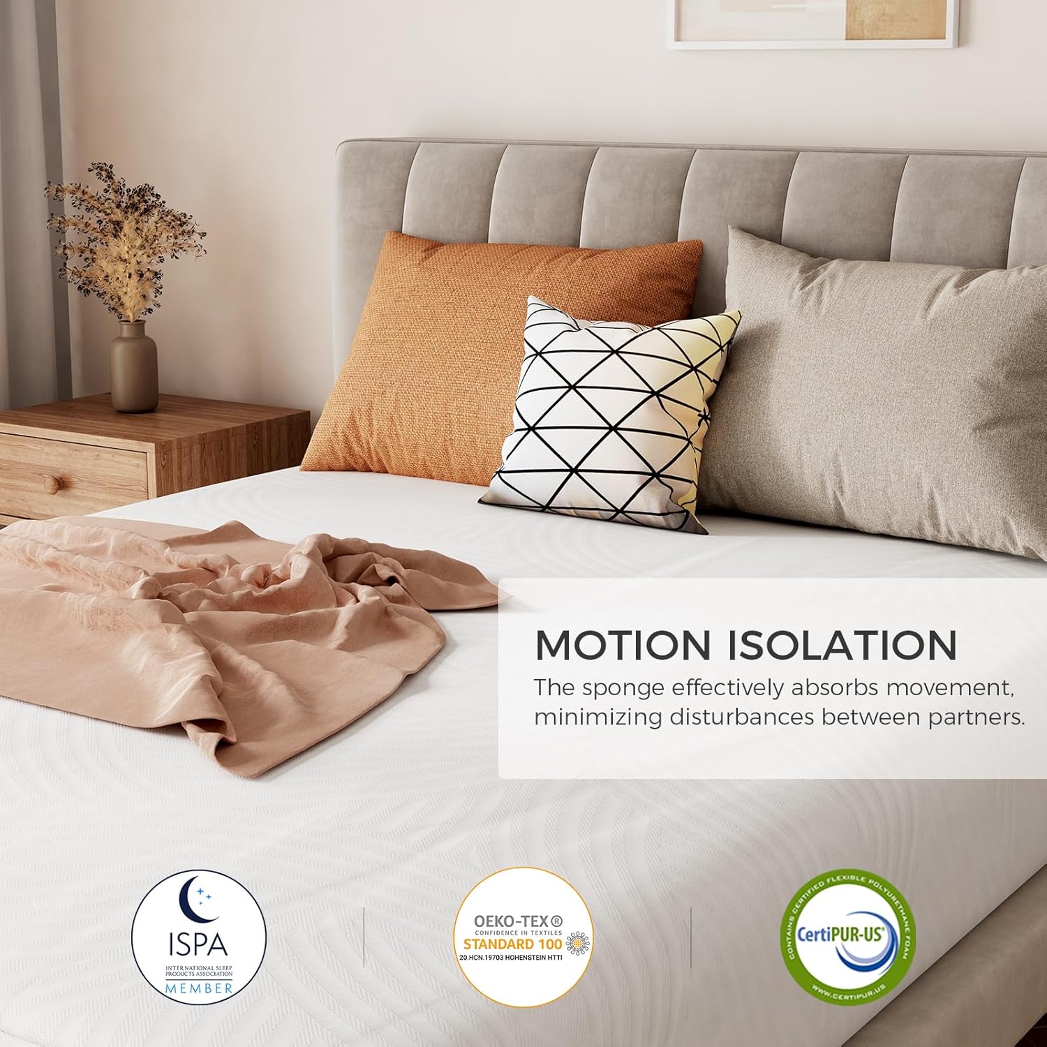 Sweetnight Queen Size Mattress 10 Inch Memory Foam Queen Mattress in a Box for Pressure Relief  Motion Isolation, Plush Queen Bed Mattresses CertiPUR-US Certified · v2