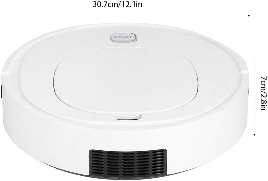 Robot aspirapolvere, aspirapolvere per la casa, robot spazzante automatico intelligente con ricarica USB ricaricabile per uso domestico