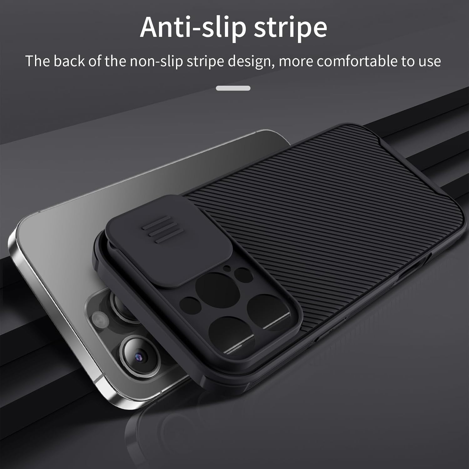Coque magnétique Hitaoyou pour iPhone 16 Pro, coque de protection pour appareil photo pour iPhone 16 Pro [compatible avec MagSafe Charging] avec étui coulissant pour objectif, coque fine antichoc pour iPhone 16 Pro 6.3 noire