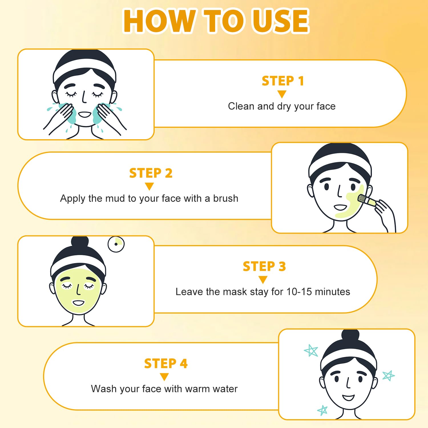 Zombie Facial Mask - Zombie Mask Skin Care, Zombie Wash Off Face Mask, Hydrating Skincare Face Mask For Smooth Skin Repair, Pore Tightening  Lifting Deep Cleansing Clay Mud Mask