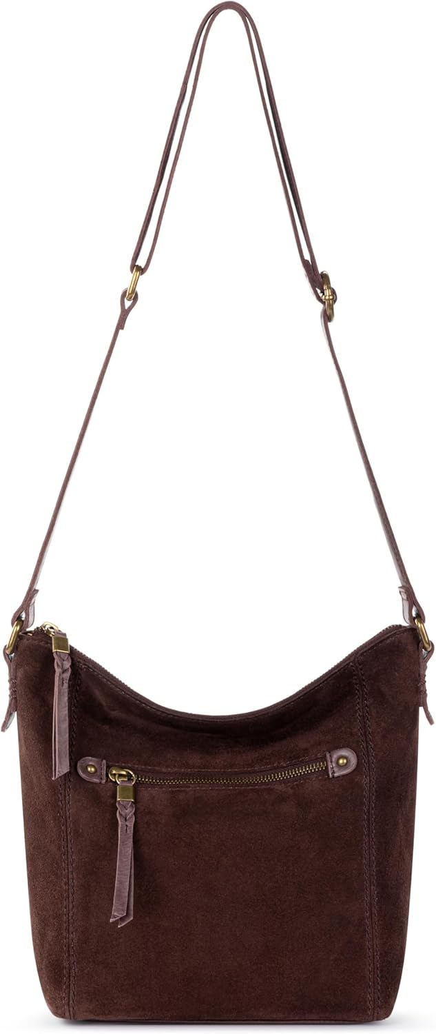The Sak Ashland Crossbody Purse - Womens Leather Handbag For Everyday  Travel - Cross Body With Adjustable Shoulder Strap · v2