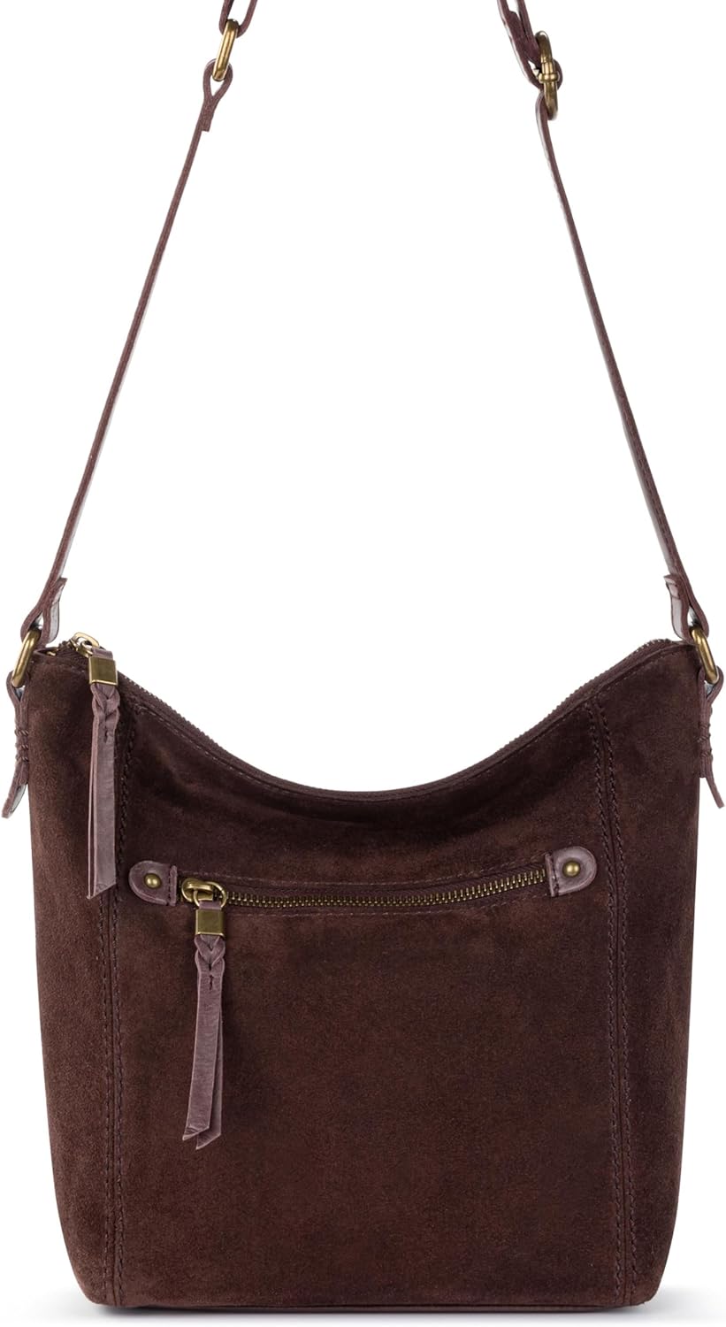 The Sak Ashland Crossbody Purse - Womens Leather Handbag For Everyday  Travel - Cross Body With Adjustable Shoulder Strap · v2
