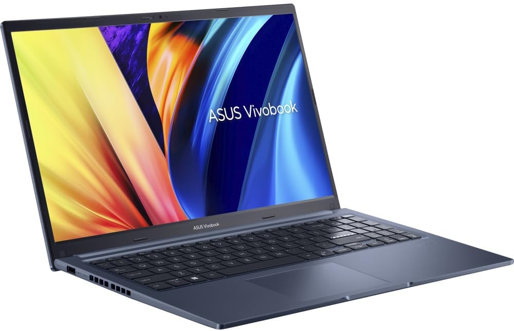 โน้ตบุ๊ก ASUS Vivobook 15 2024 หน้าจอ 15.6 นิ้ว FHD 1920 x 1080 Intel Core i9-13900H, 14 คอร์, กราฟิก Intel Iris Xe, 32GB DDR4, SSD 1TB, คีย์บอร์ดมีไฟด้านหลัง, สแกนลายนิ้วมือ, Wi-Fi 6E, Bluetooth 5.3, Windows 11 Home