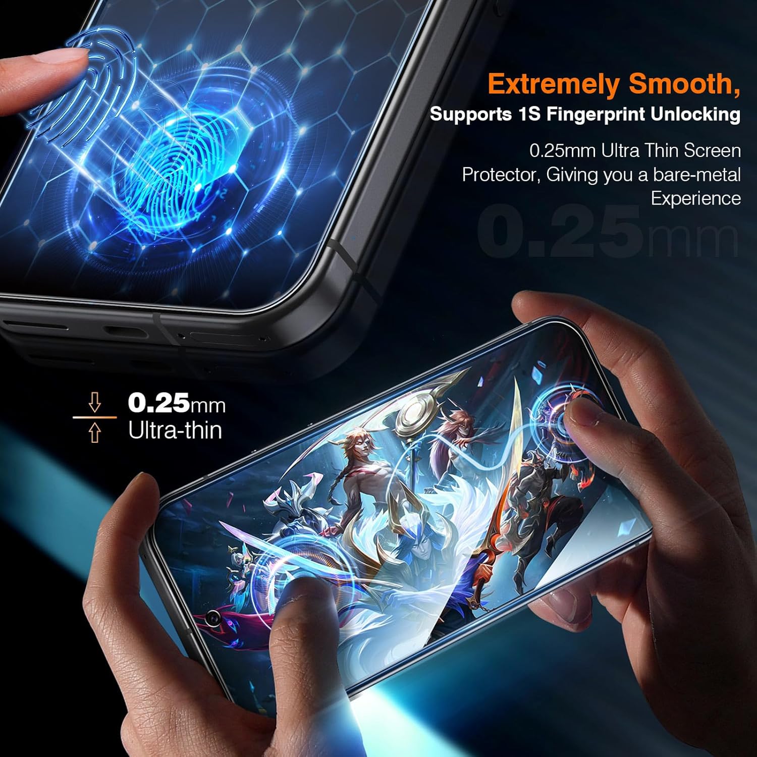 LK 2 Pack Tempered Glass Screen Protector for Google Pixel 9, Full Cover Screen Protector, Auto-Installation, 0 Dust  Bubbles, Scratch-Resistant, HD amp; Anti-Fingerprint for Pixel 9