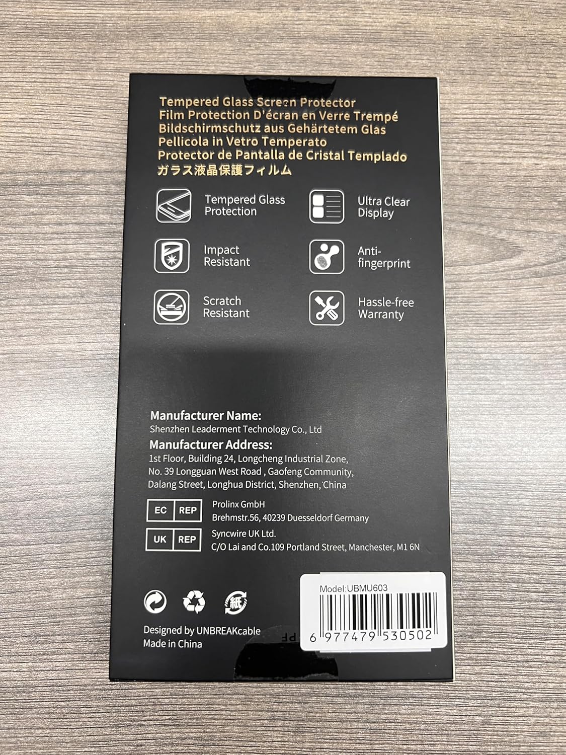 UNBREAKcable Shatterproof Tempered Glass Screen Protector for iPhone 11/iPhone XR [2-Pack] [Easy Installation Frame] [9H Hardness] [99.99% HD Clear][Bubble Free] for Apple 6.1'