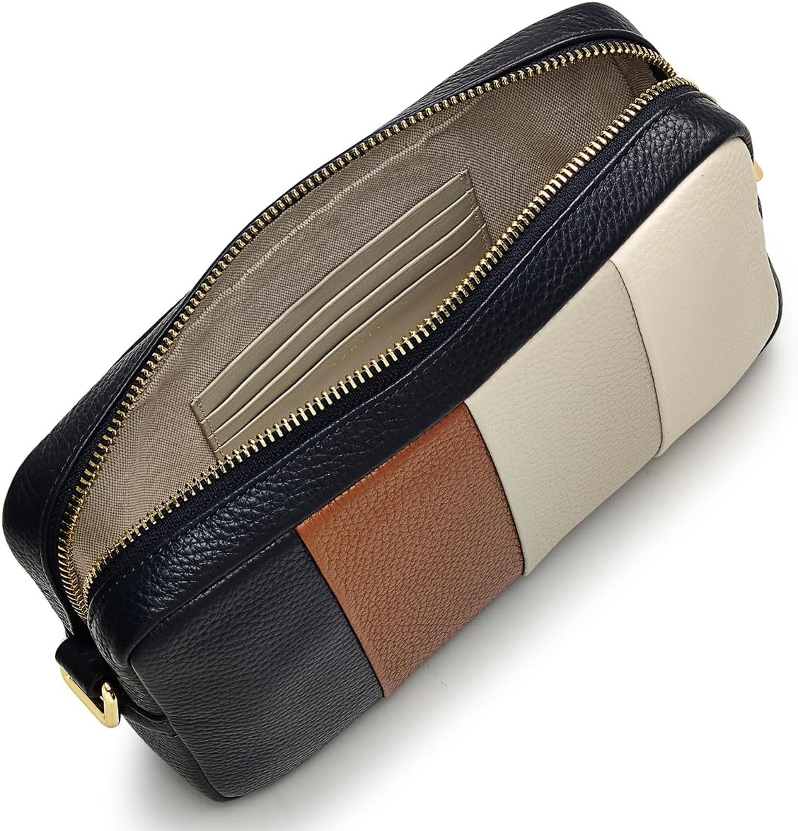 RADLEY London Tavistock - Stripe - Mini Zip Around Crossbody Bag - Ink · v2