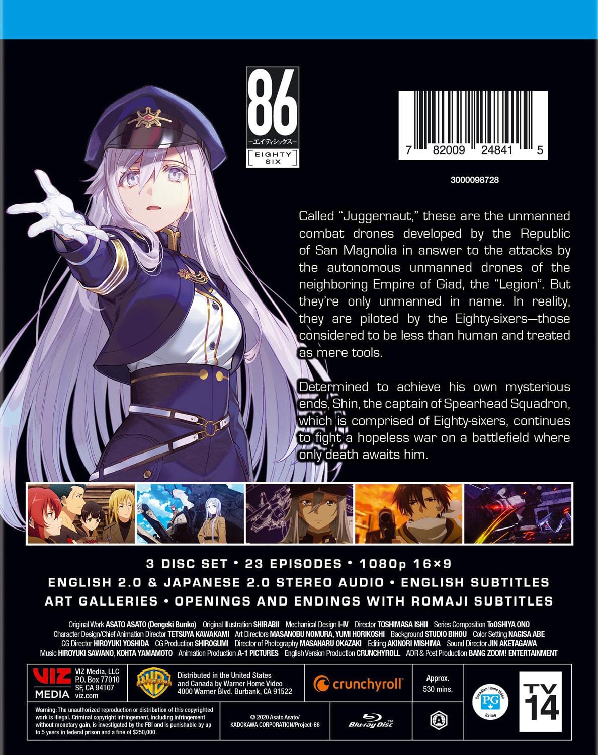 86 Eighty-Six The Complete First Season (BLU-RAY) · v2
