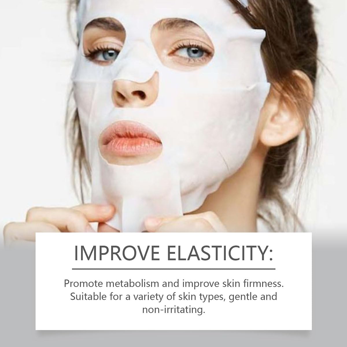 4Packs Rosemine Deep Collagen Anti-Wrinkle Lifting Overnight Mask Facial sheet masks with low molecular weight collagen for lifting, firming, and moisturizing