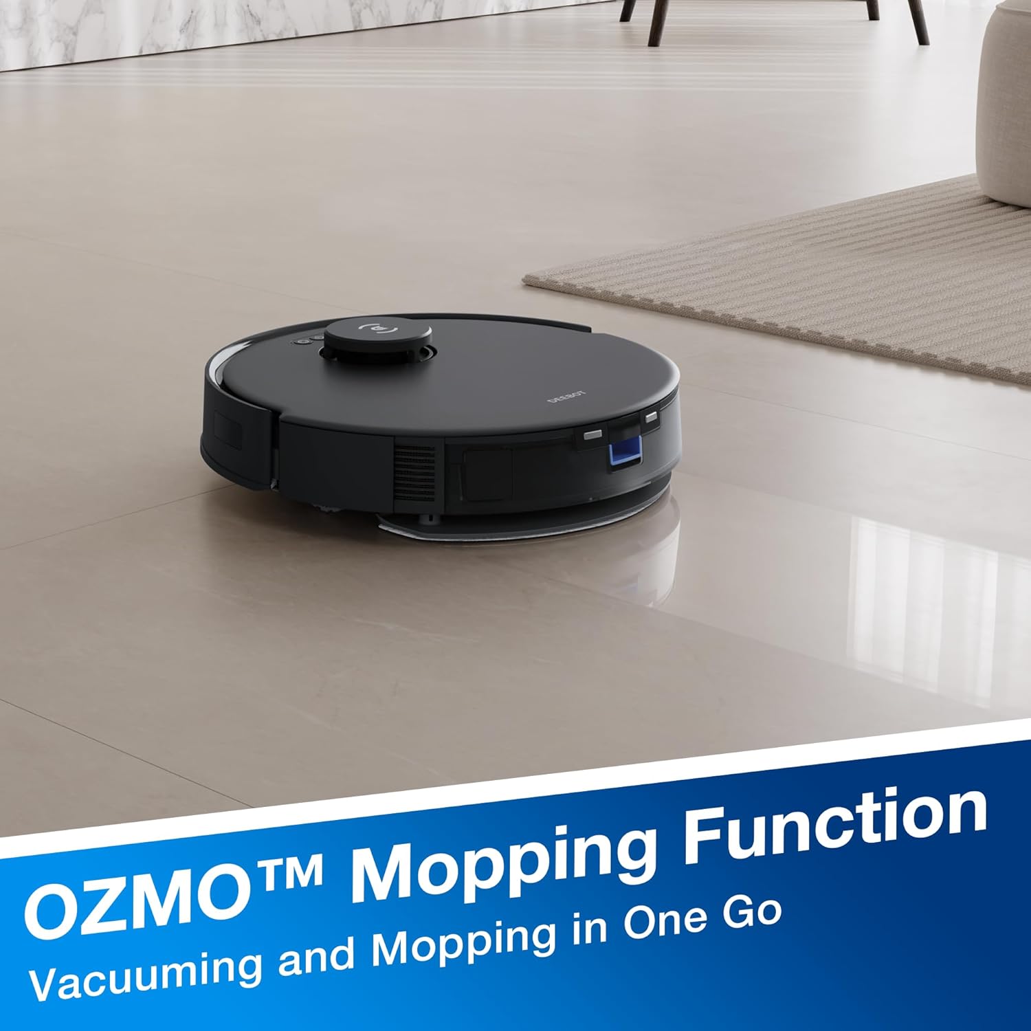 ECOVACS DEEBOT N20 Plus Robot Vacuum and Mop,with Bagless Self Emptying Station,8000Pa Powerful Suction,Anti-Tangle Technology,45-Day Capacity,300 Minutes Runtime,Perfect for Pet Hair · v3