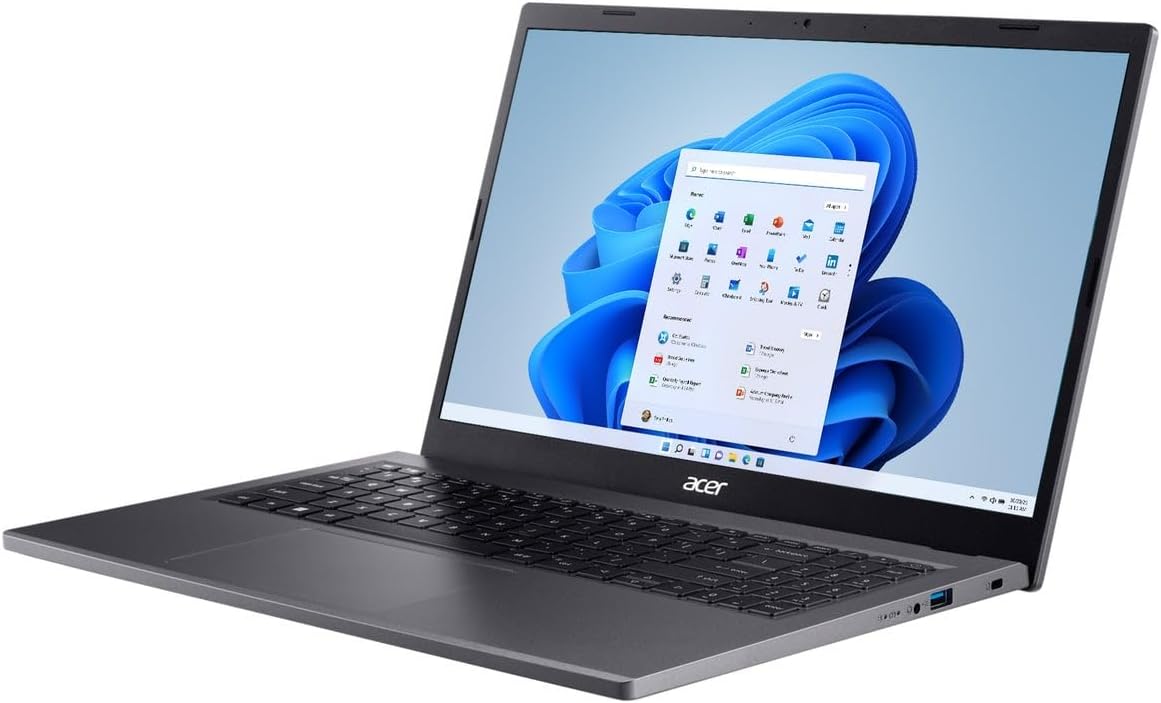 acer 2024 Aspire 5 15.6” FHD IPS Touch Laptop 8-Core Intel Core i5-13420H Iris Xe Graphics 16GB LPDDR5 1TB NVMe SSD USB-C w/DP WiFi AX BT Webcam HDMI2.1 Backlit KB Windows 11 Pro w/RE USB · v3