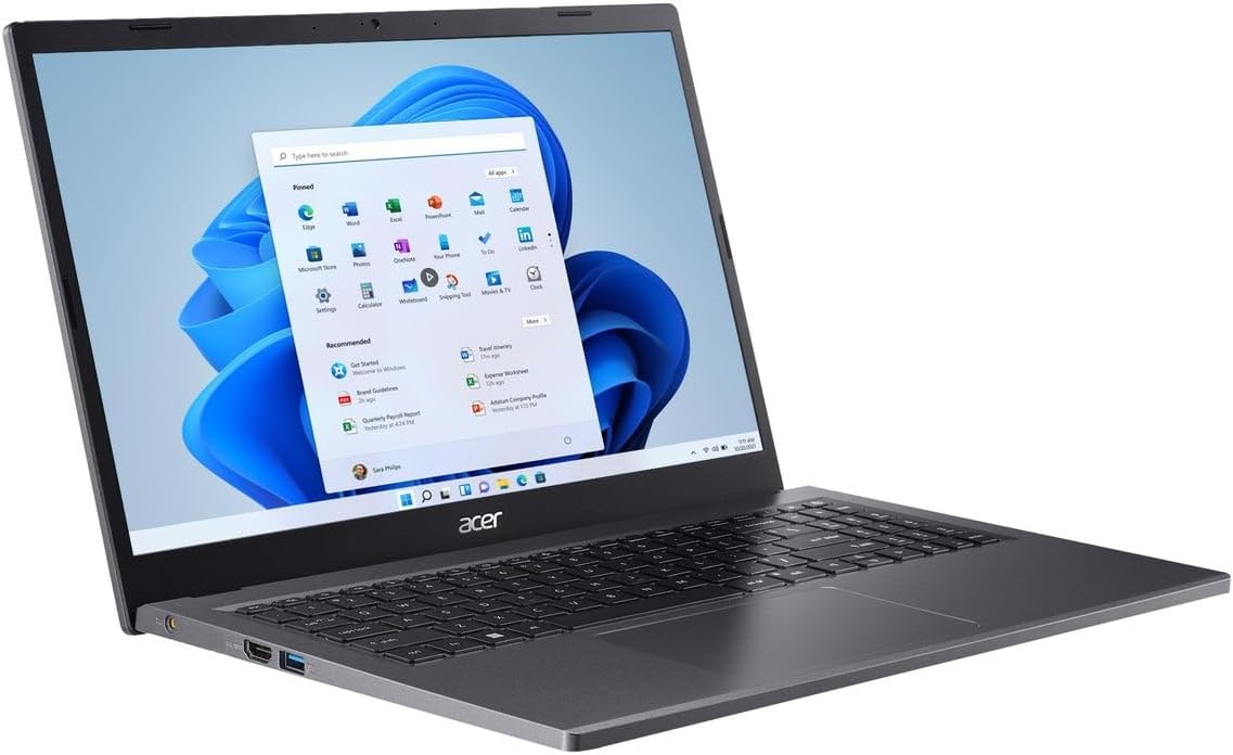 acer 2024 Aspire 5 15.6” FHD IPS Touch Laptop 8-Core Intel Core i5-13420H Iris Xe Graphics 16GB LPDDR5 1TB NVMe SSD USB-C w/DP WiFi AX BT Webcam HDMI2.1 Backlit KB Windows 11 Pro w/RE USB · v3
