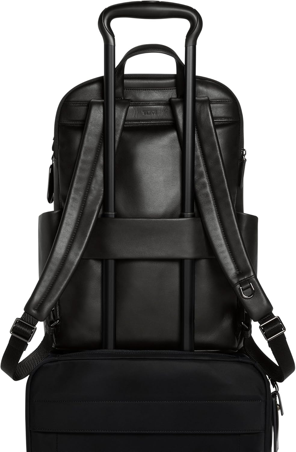 TUMI - Voyageur Raina Backpack - Premium Leather Backpack for Women  Men - Everyday Bag with Phone Pocket amp; Laptop Compartment - Black, Gunmetal Hardware