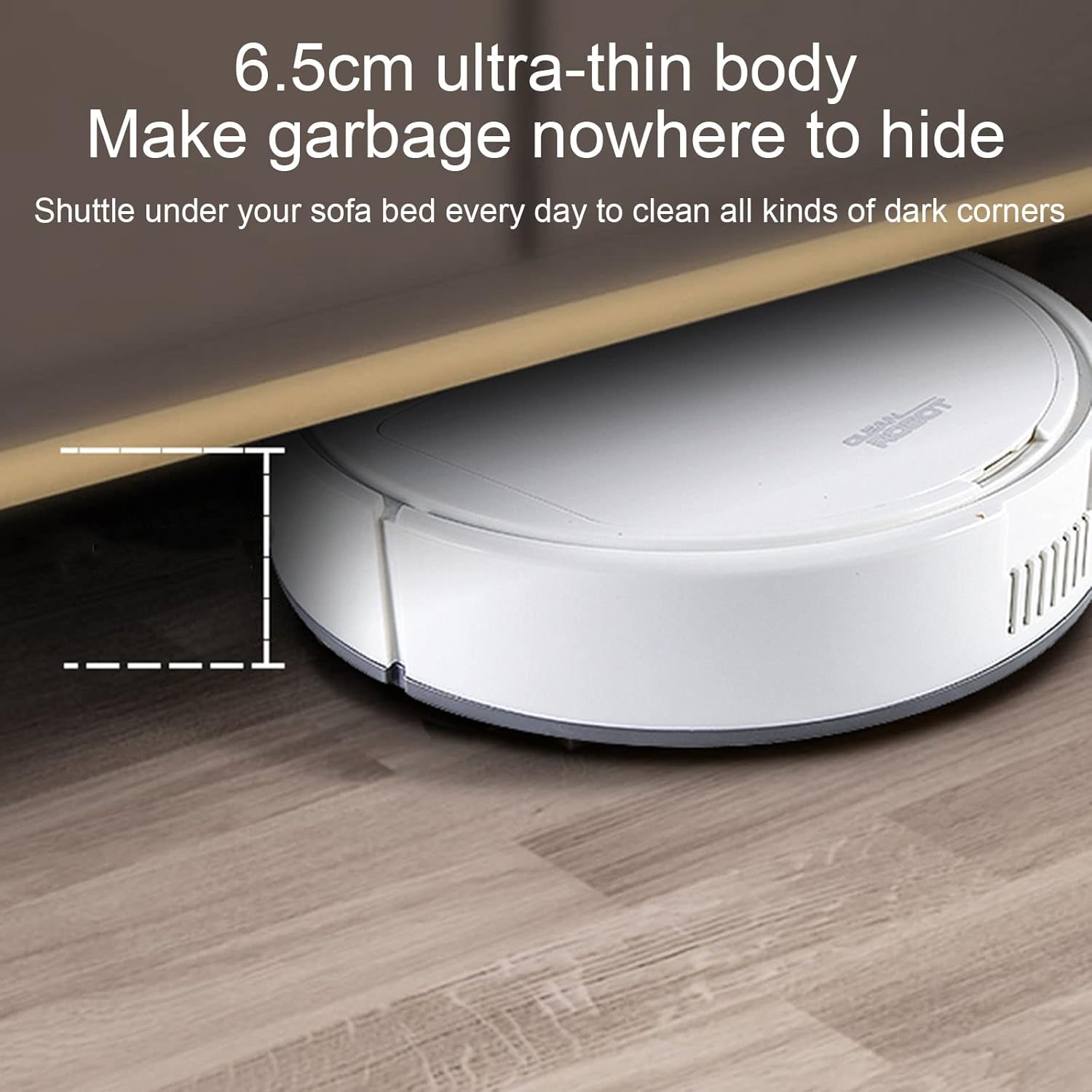 2 in 1 Intelligent Robot Vacuum Cleaner Sweeping  Mopping Robotic Vacuums Strong Suction Automatic Floor Cleaner · v3