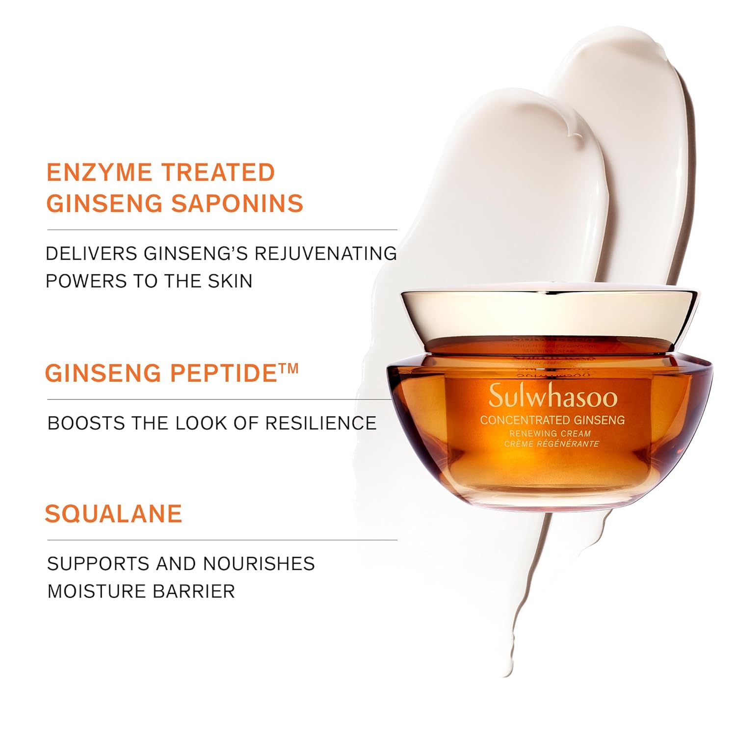 Sulwhasoo Konzentriertes Ginseng-Erneuerungsserum — Koreanisches Anti-Aging-Serum, verbessert sichtbar Falten und Festigkeit, Retinol, Niacinamid, Saponine, Hyaluronsäure