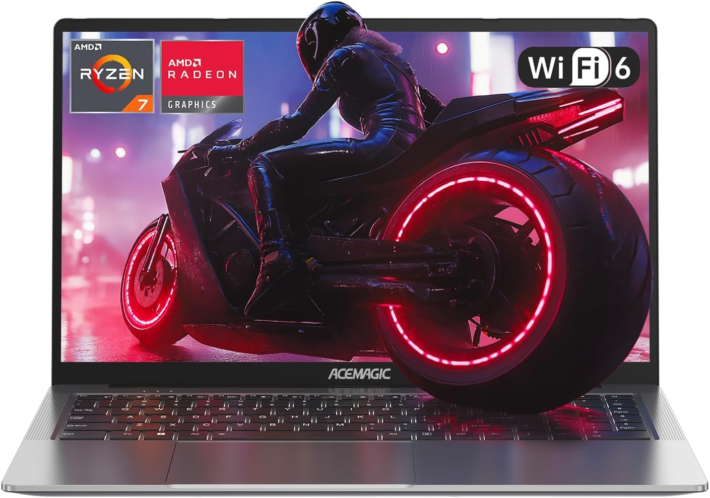 ACEMAGIC 2024 News Gaming Laptop,AMD Ryzen 7 5700U with Radeon RX Vega 8 Graphics, 16.1 FHD Display, 16GB RAM, 512GB NVMe SSD,Backlit Keyboard,Type-C (Full Function), WiFi 6, 53Wh Battery · v3