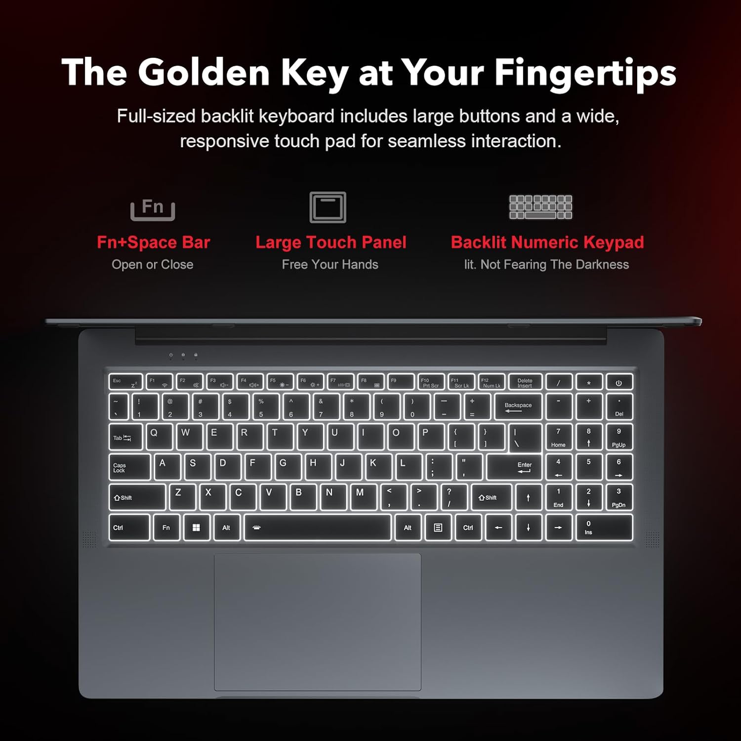 Ordinateur portable de jeu ACEMAGIC 2024 News, AMD Ryzen 7 5700U avec carte graphique Radeon RX Vega 8, écran FHD 16,1, 16 Go de RAM, SSD NVMe de 512 Go, clavier rétroéclairé, Type-C (fonction complète), WiFi 6, batterie 53 Wh