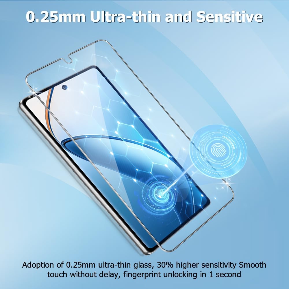 [3 2 Paket] Pelindung Layar Galaxy Note 20 dengan Pelindung Lensa Kamera, Kompatibel dengan Sidik Jari Ultrasonik, Bening HD, Kaca Tempered 9H Anti Gores untuk Pelindung Layar Kaca Samsung Galaxy Note 20 (6,7 Inci)