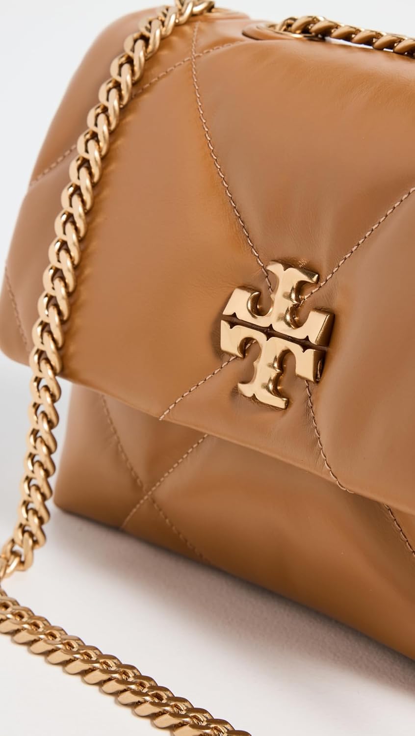 Tory Burch Womens Kira Diamond Quilt Small Convertible Shoulder Bag · v5