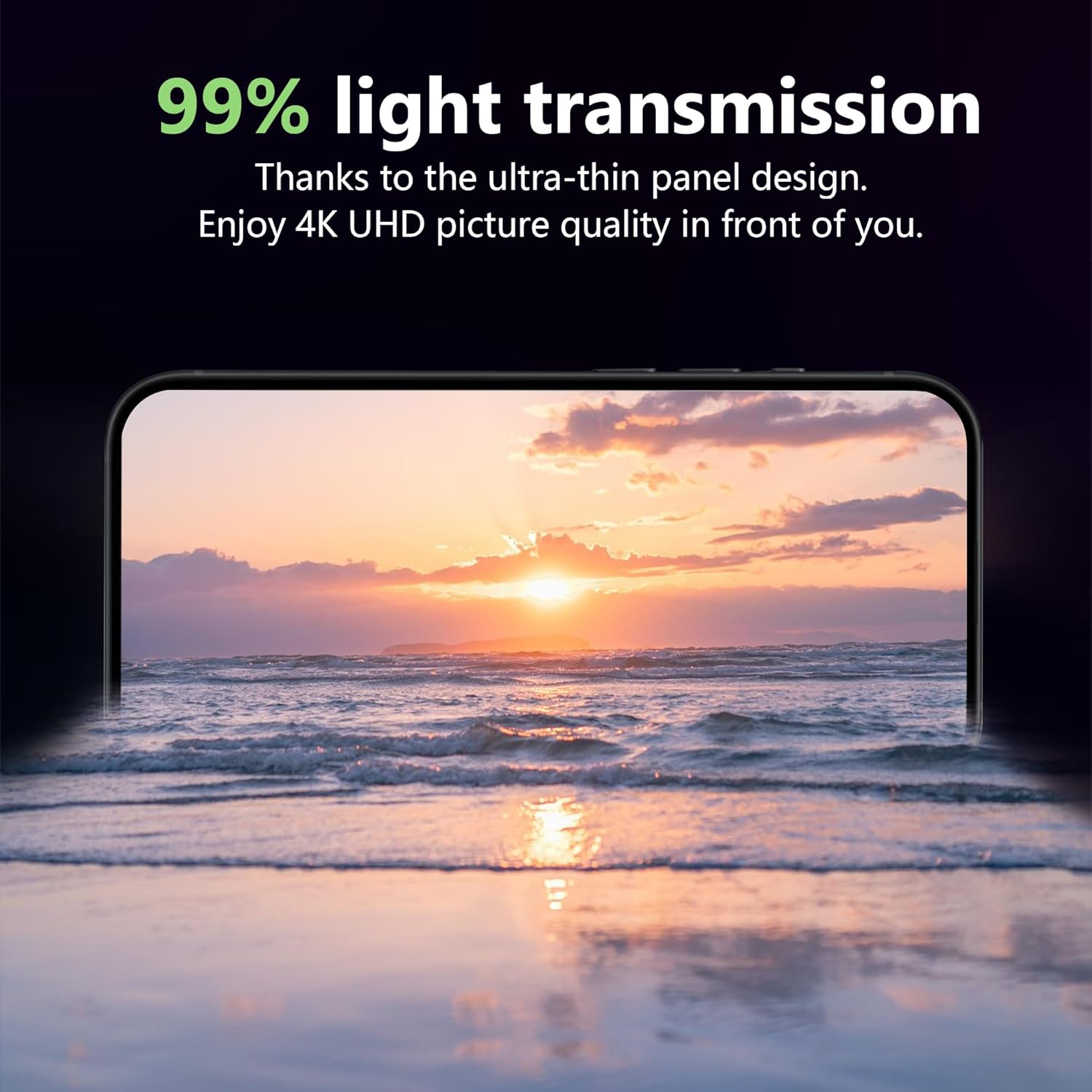 Displayschutz für iPhone 16 Pro Rückseite (6,3 Zoll), Displayschutzfolie, Kameraobjektivschutz, Härtegrad 9H, gehärtetes HD-Glas, geeignet für Hüllen, (2er-Pack, 2er-Pack)