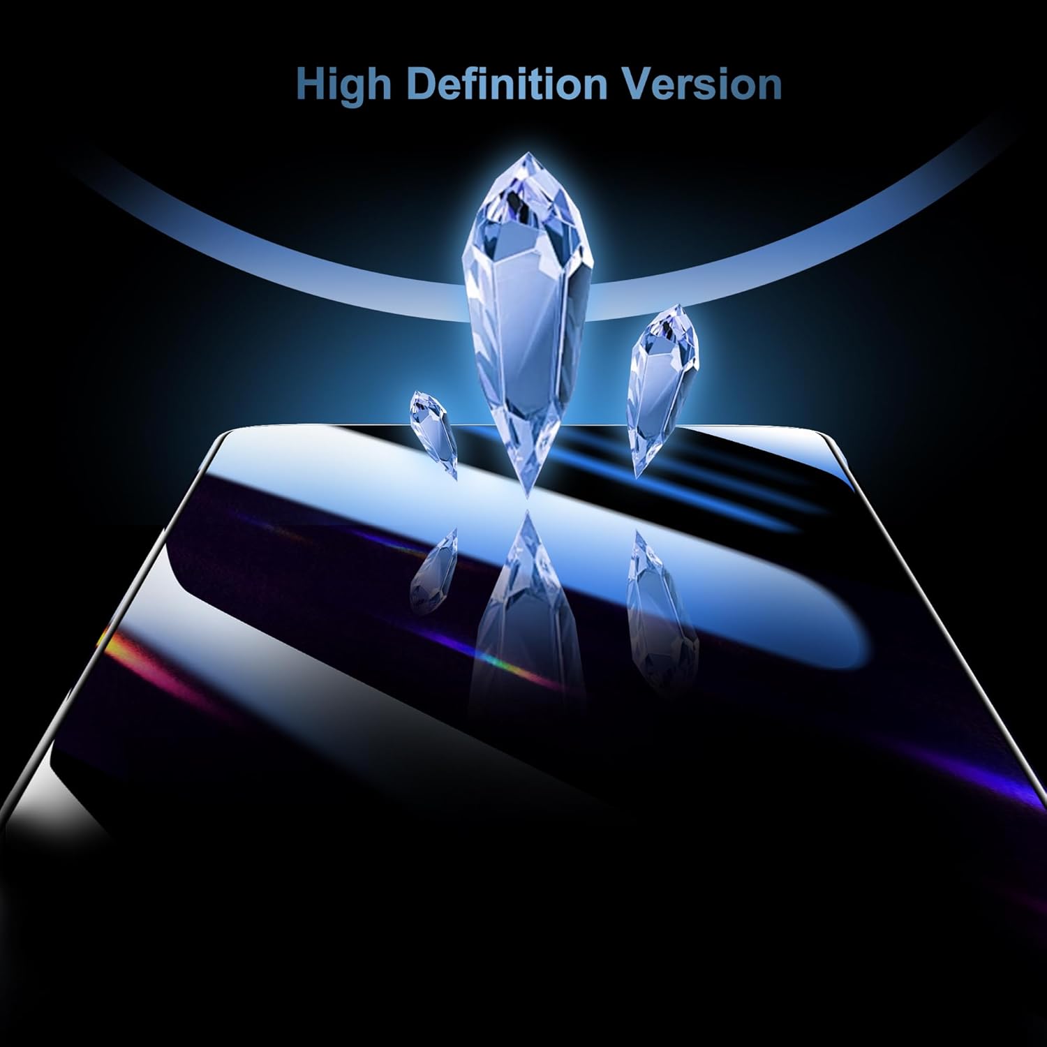 [2er-Pack] Displayschutz für iPhone 16 Pro Max, 6,9 Zoll, Härtegrad 9H, gehärtetes Glas, blasenfrei, kratzfest