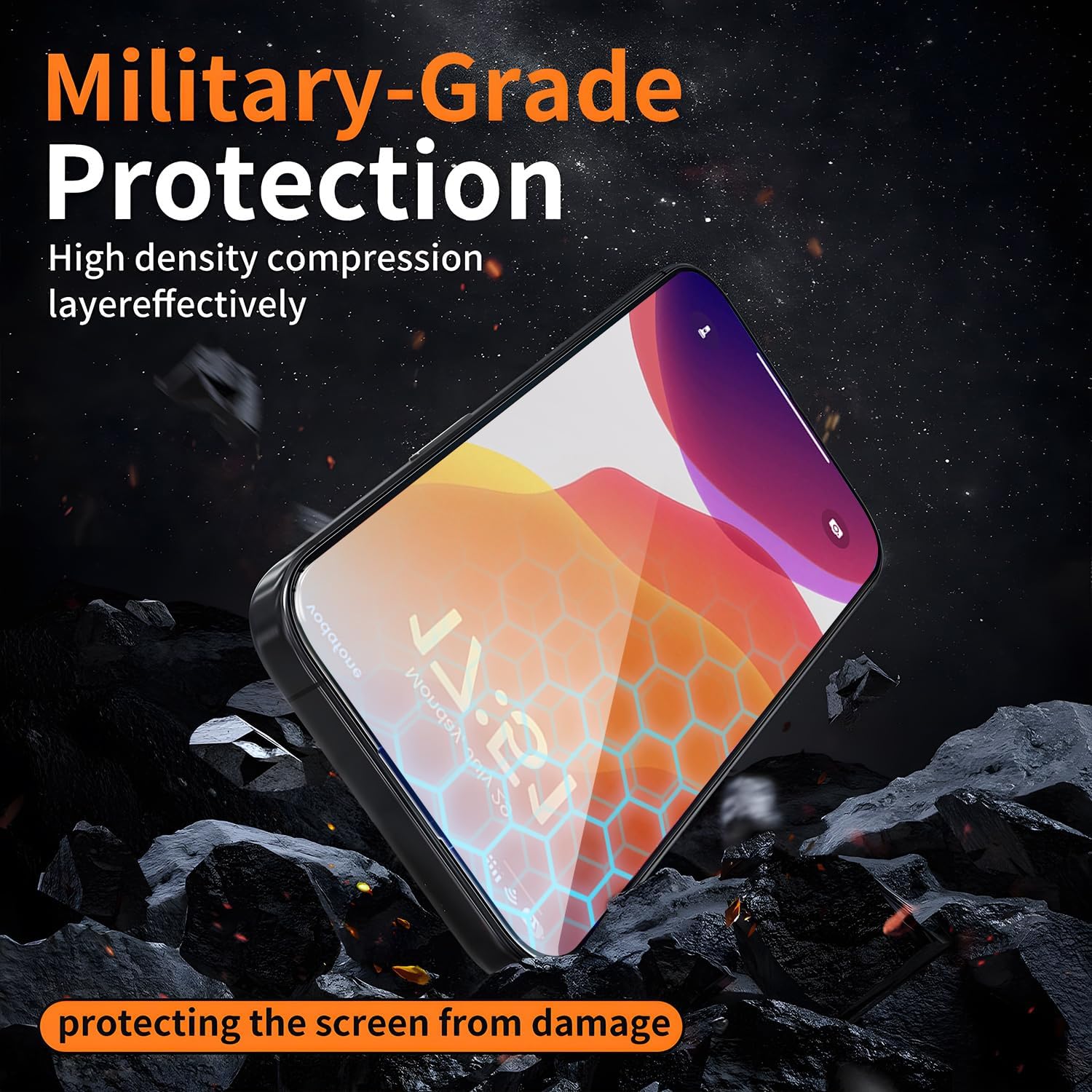 X-it 2 Packs for iPhone 15 Plus Screen Protector 6.7-inch - [Auto-Dust Removal] 9H  Tempered Glass [10X Military Protection], Bubble Free, Case Friendly · v2