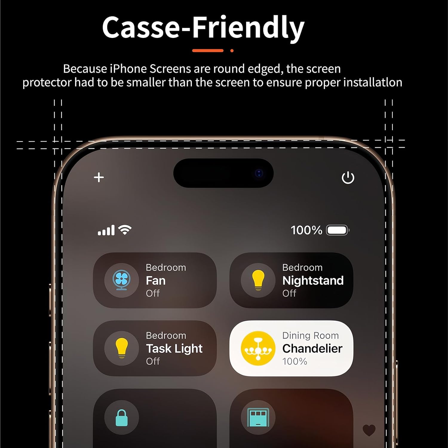 SAMKE 3-Pack for iPhone 16 Pro Max Screen Protector Tempered Glass, iPhone 16 ProMax (6.9-inch) Tempered Glass Film, 10H Hardness, Ultra Resistant, Ultra-strong adsorption, easy to install, Bubble Free · v2