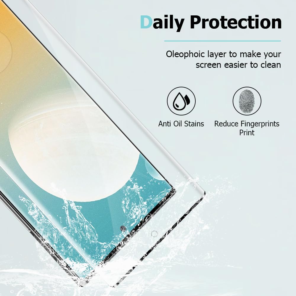 3 2 Pack Galaxy Note 10 Plus Tempered Glass With Camera Lens Protector 9H Hardness 3D Curved Clear Screen Supports Fingerprint Unlocking Suitable For Samsung Galaxy Note 10 Plus Screen Protector 6.8 Inches