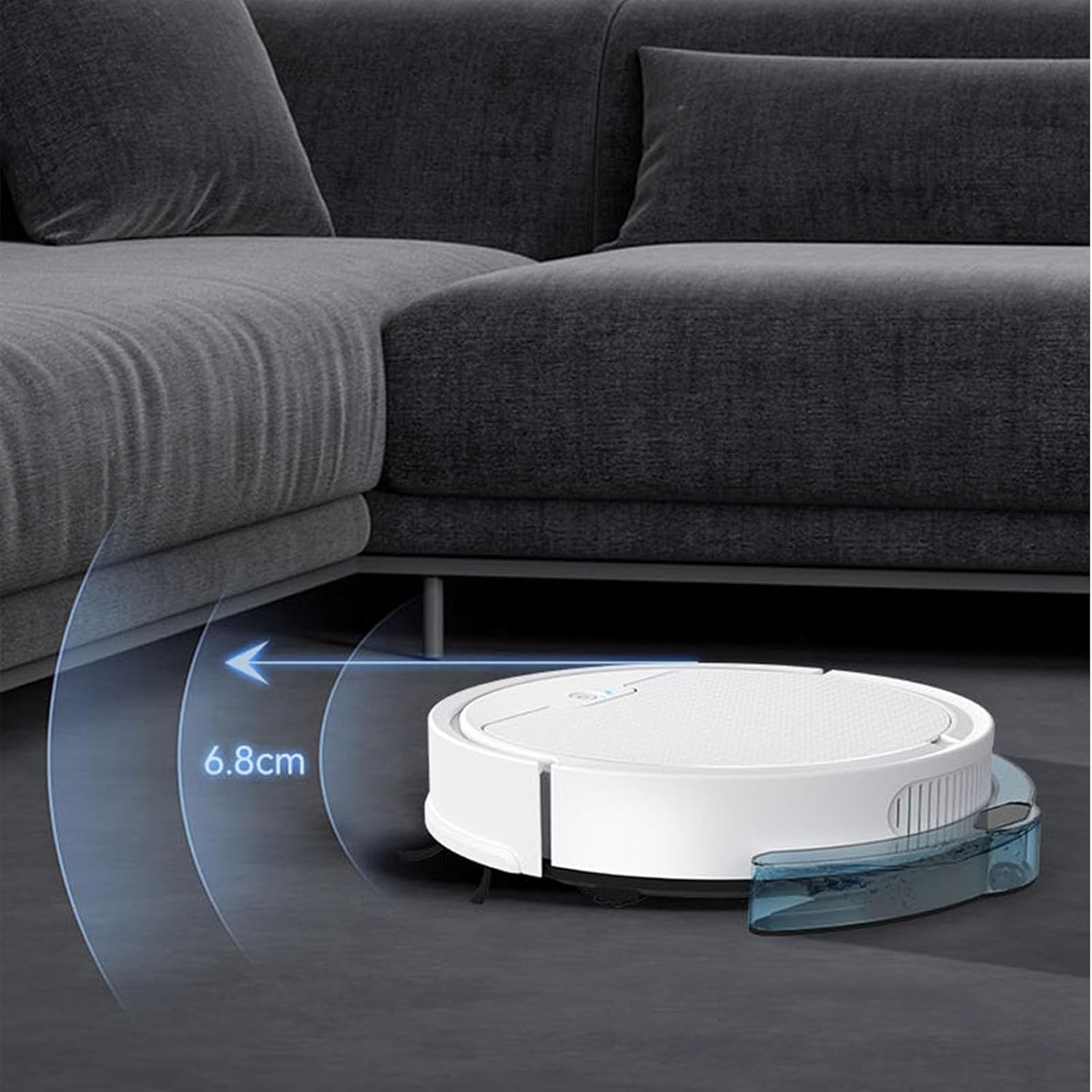 Aspirapolvere automatico con robot spazzante intelligente Apparecchi di aspirazione per tappeti e peli di animali domestici