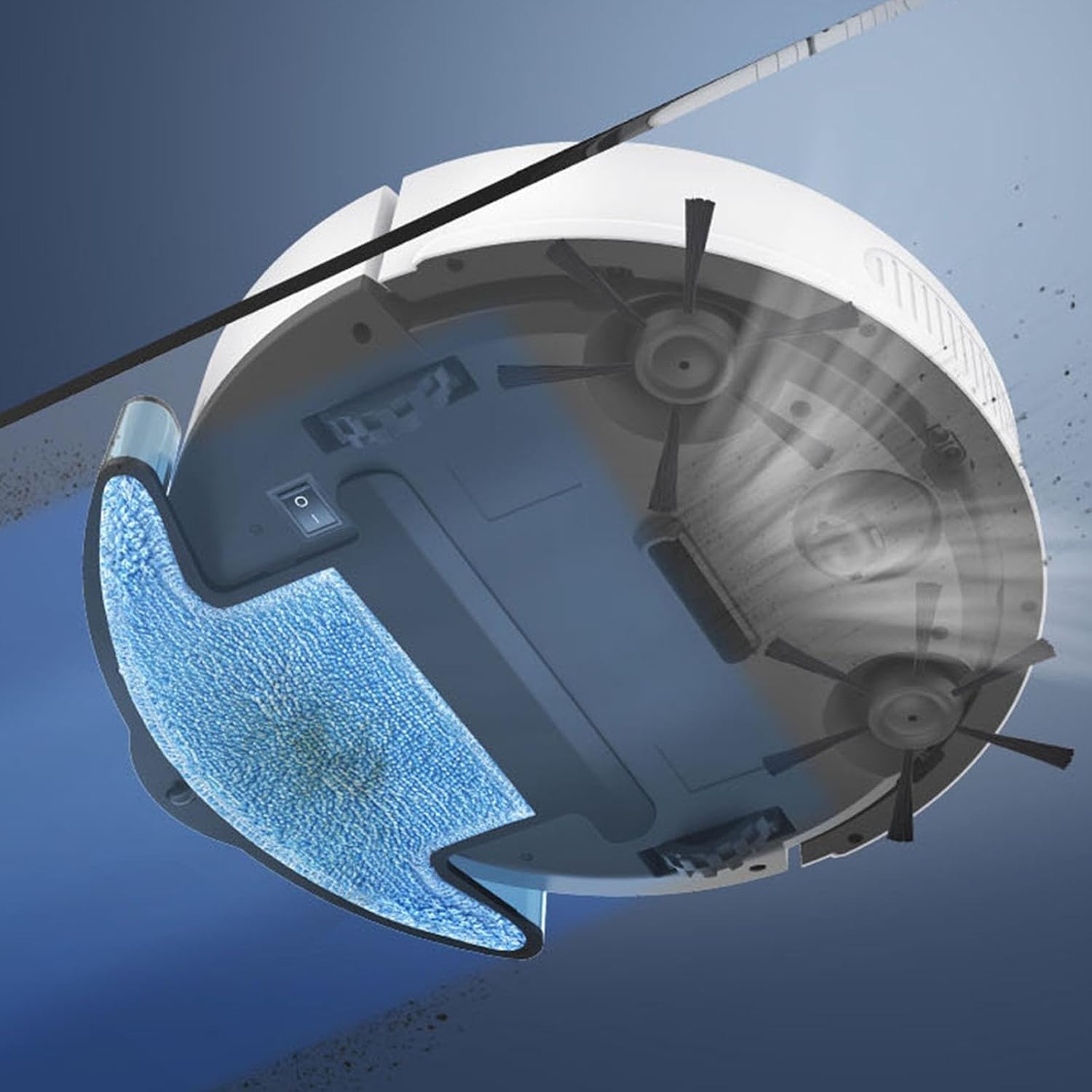 Aspirapolvere automatico con robot spazzante intelligente Apparecchi di aspirazione per tappeti e peli di animali domestici
