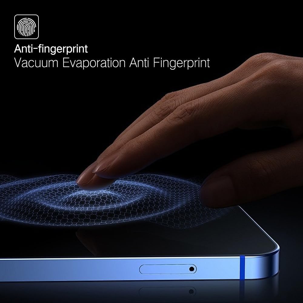 Lot de 2 films de protection d'écran PERFECTSIGHT en verre trempé saphir compatibles avec l'iPhone 16 Pro Max, protection d'écran anti-lumière bleue 6,9 pouces 2024, [Protection oculaire de qualité médicale] Filtre HD 6 radiations 10 fois incassable