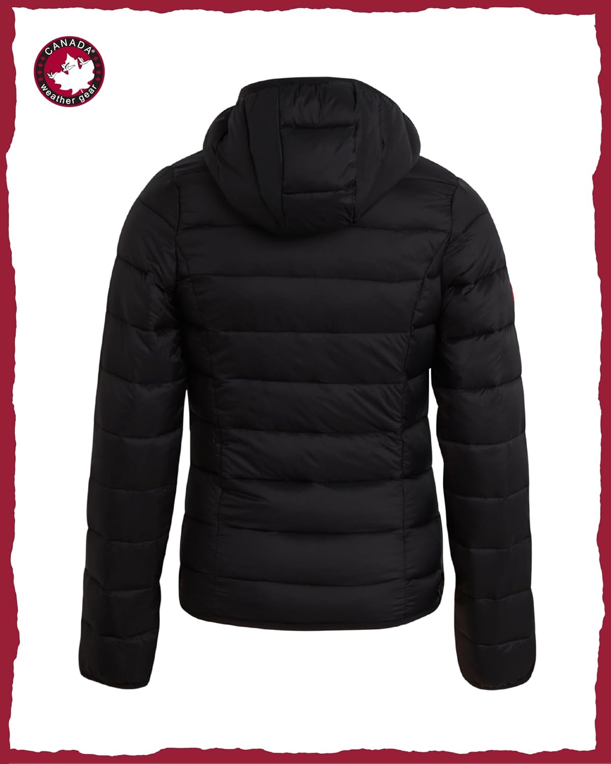 CANADA WEATHER GEAR куртка-пуховик для девочек - легкая, компактная, водонепроницаемая верхняя одежда, куртки для девочек (7-16)