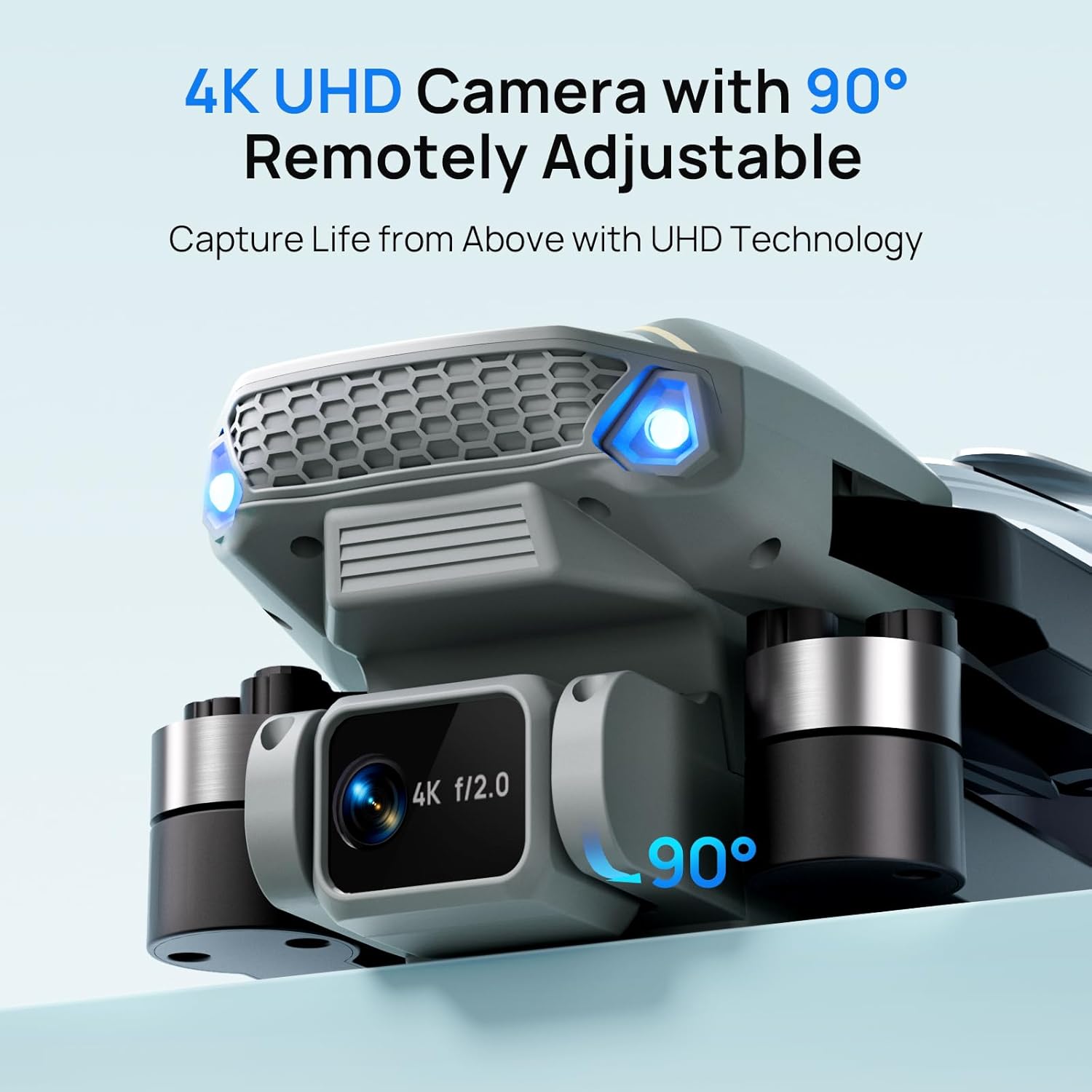 Ameta Drones with Camera for Adults 4k UHD, S20 Lite Brushless Motor FPV Foldable RC Drones for Adults Kids Beginners with 36 Mins Long Flight, Altitude Hold, Headless Mode, Circle Fly, 360° Flips, Cool Toys Gifts for Men Boys(Under 249G) · v4