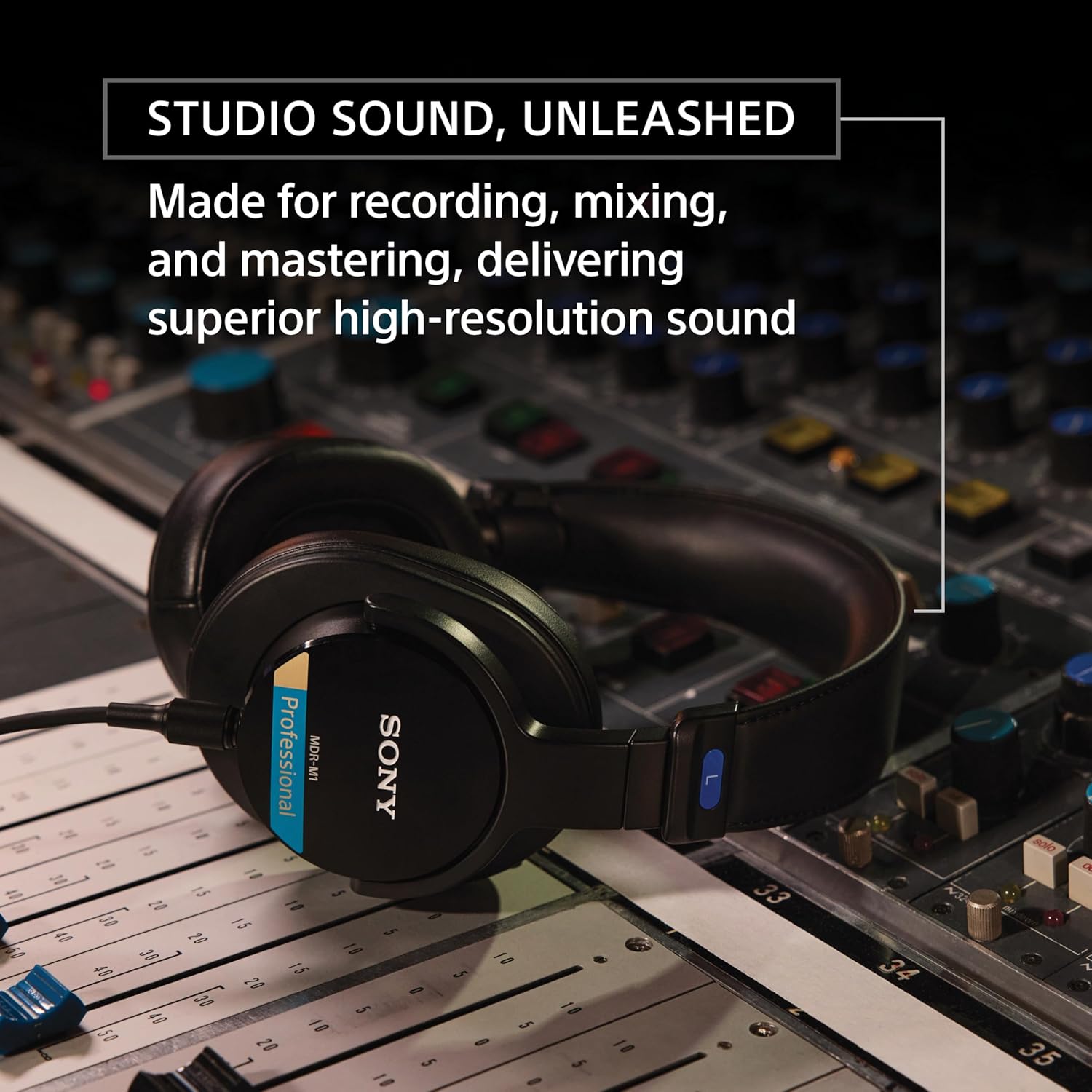 Sony MDR-M1 Professional Reference Closed Monitor Headphones · v2