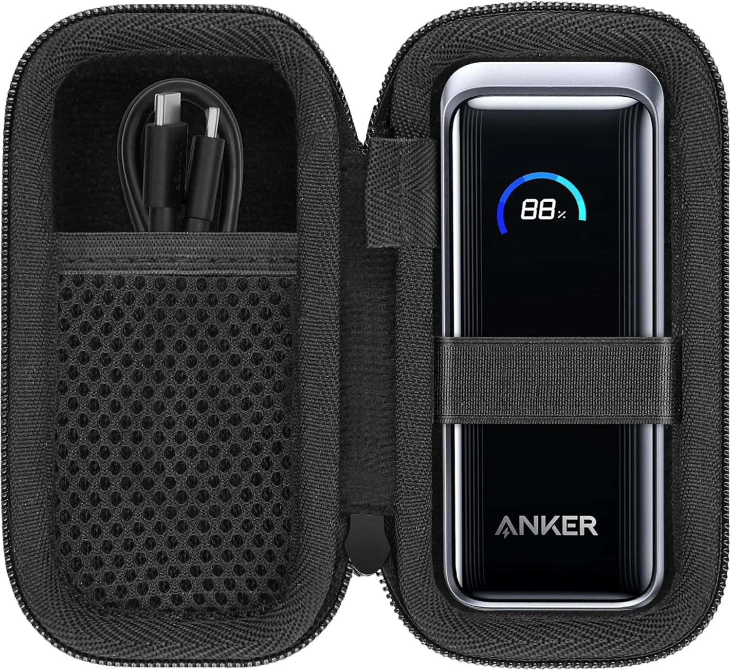 Étui de voyage rigide CO2crea pour batterie Anker Prime 9600 mAh, batterie 65 W (étui uniquement)