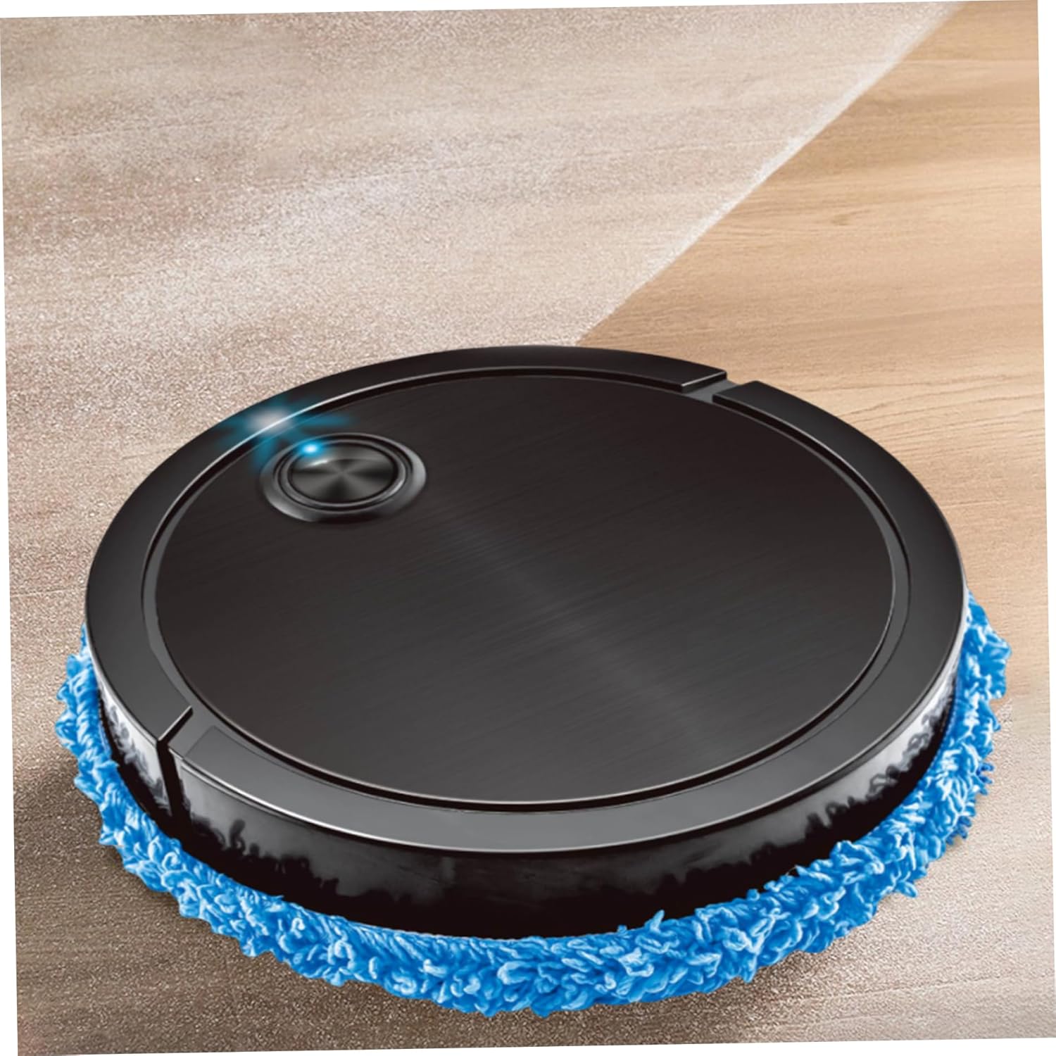 Robot di pulizia automatica Spazzatrice intelligente per pavimenti USB Robot pulitore automatico Robot di pulizia automatico Wet Dry Smart Sweeper la pulizia dei pavimenti nero