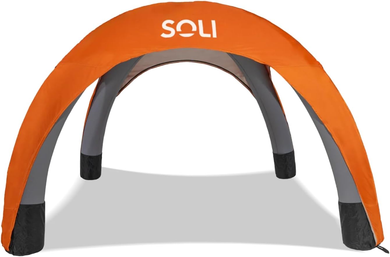 กันสาดบังแดดแบบพองลม SOLI Outdoors - พกพาสะดวกเป็นพิเศษ พองลมเองได้พร้อมปั๊มอัตโนมัติ