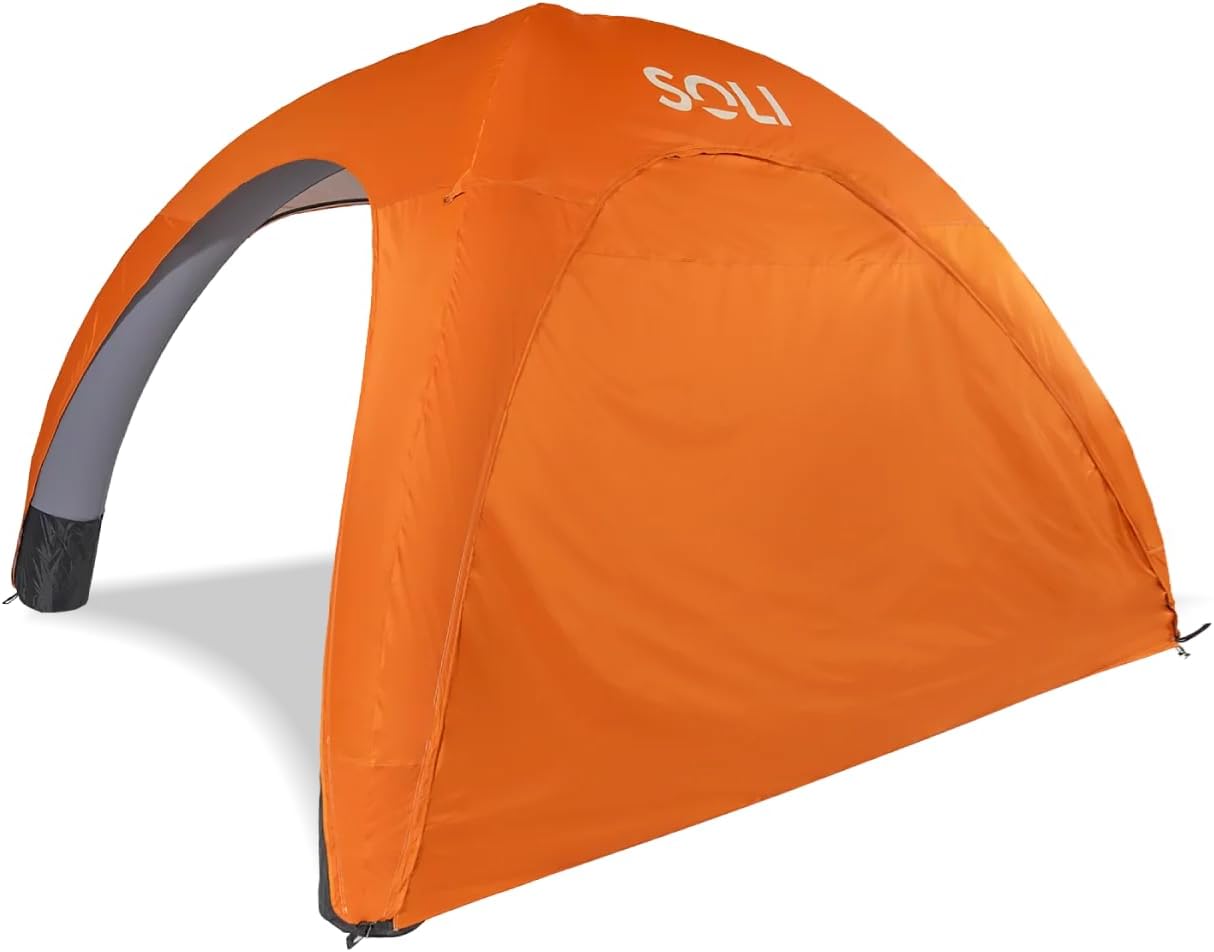 กันสาดบังแดดแบบพองลม SOLI Outdoors - พกพาสะดวกเป็นพิเศษ พองลมเองได้พร้อมปั๊มอัตโนมัติ