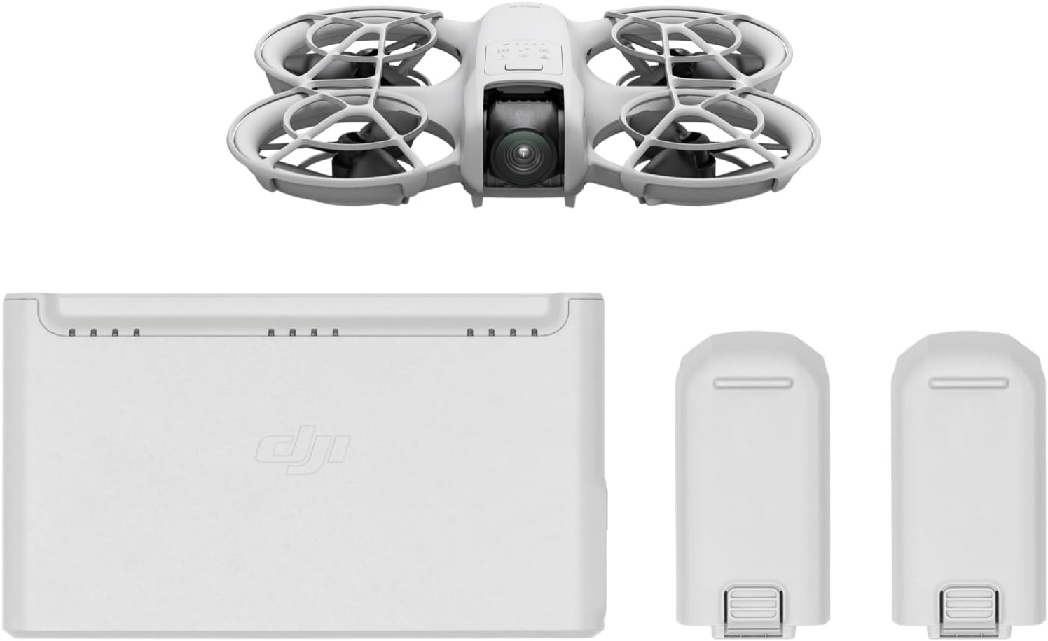 DJI Neo Three-Battery Combo, Mini Drone with 4K UHD Camera for Adults, 135g Self Flying Drone that Follows You, Palm Takeoff, AI Subject Tracking, QuickShots, Stabilized Video (Controller-Free) · v4