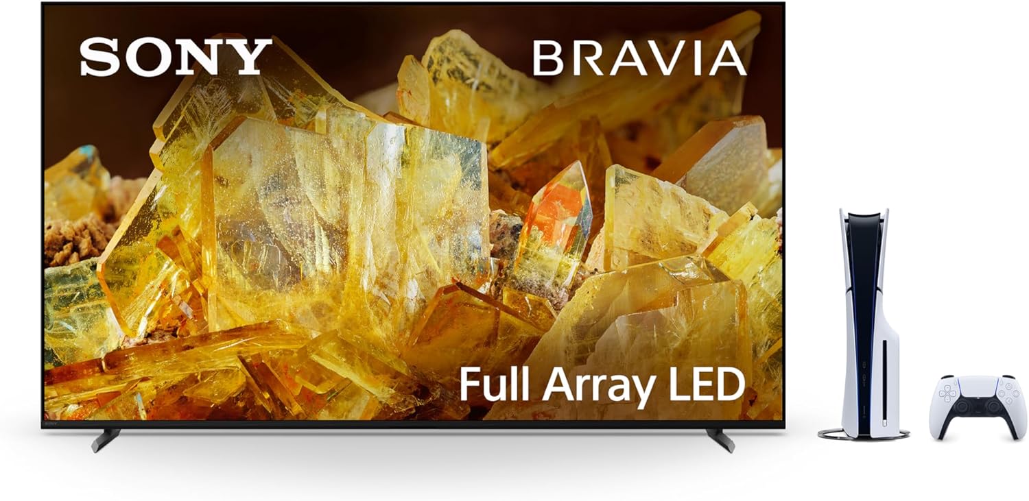 소니 55인치 4K Ultra HD TV X90L 시리즈 PlayStation 5 디스크 에디션 콘솔(슬림)