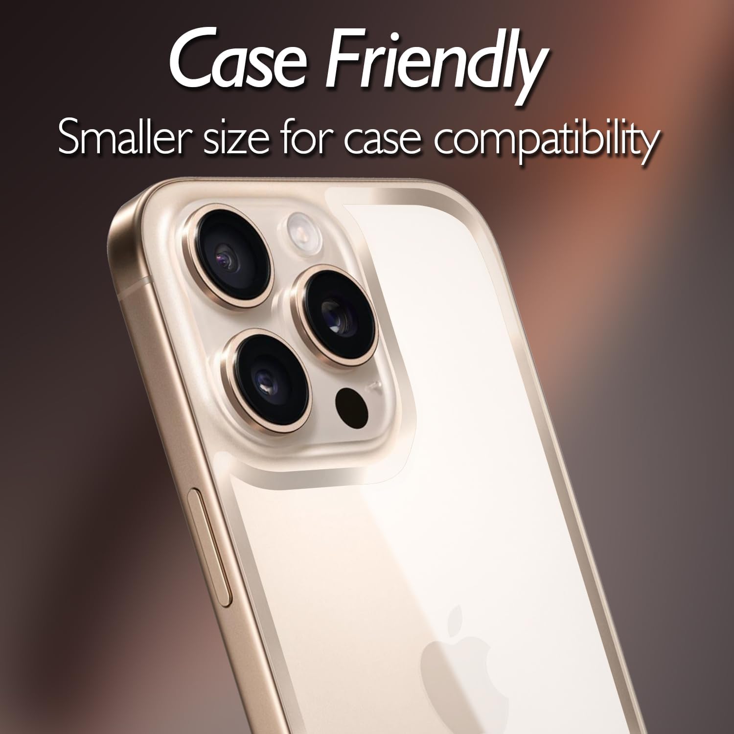 protecteur d'écran arrière pour iPhone 16 Pro Max (lot de 2), protecteur d'écran arrière en verre trempé transparent pour iPhone 16 Pro Max (6,9 pouces)