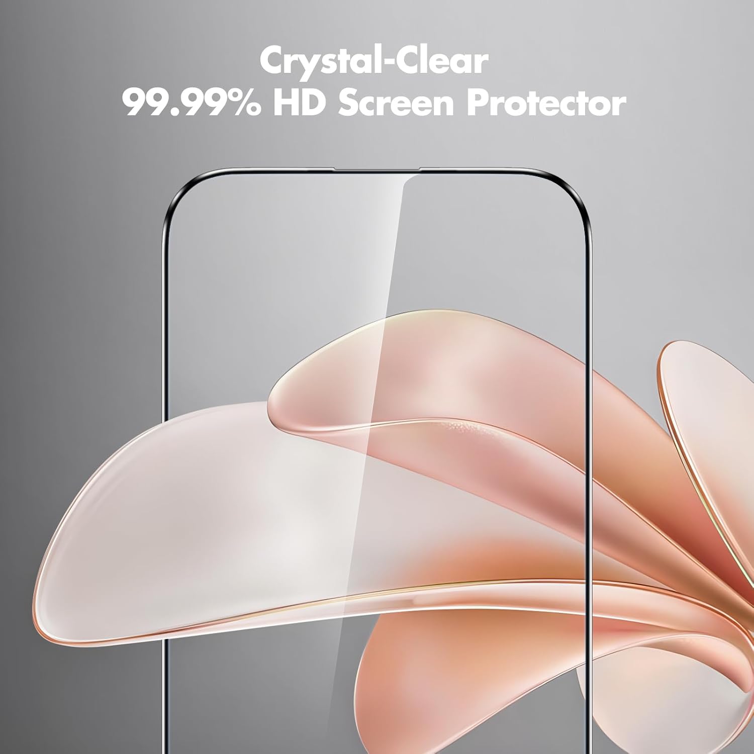 UNBREAKcable Screen Protector for iPhone 16 Pro, Pack of 3, HD Tempered Glass Screen Protector [Full Coverage] [Easy Installation][Free Bubbles][Only for Apple iPhone 16 Pro] · v2