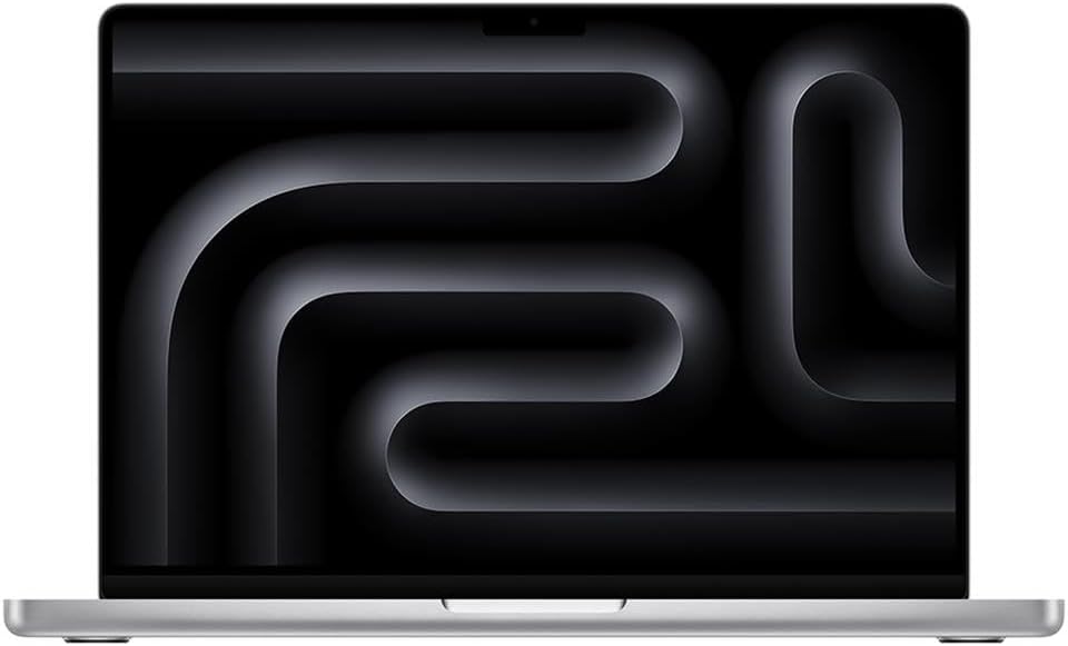 MacBook Pro Apple 14: chip Apple M3 Pro con CPU a 12 core e GPU 18 core, SSD da 1 TB - Nero siderale (argento, SSD da 512 GB)