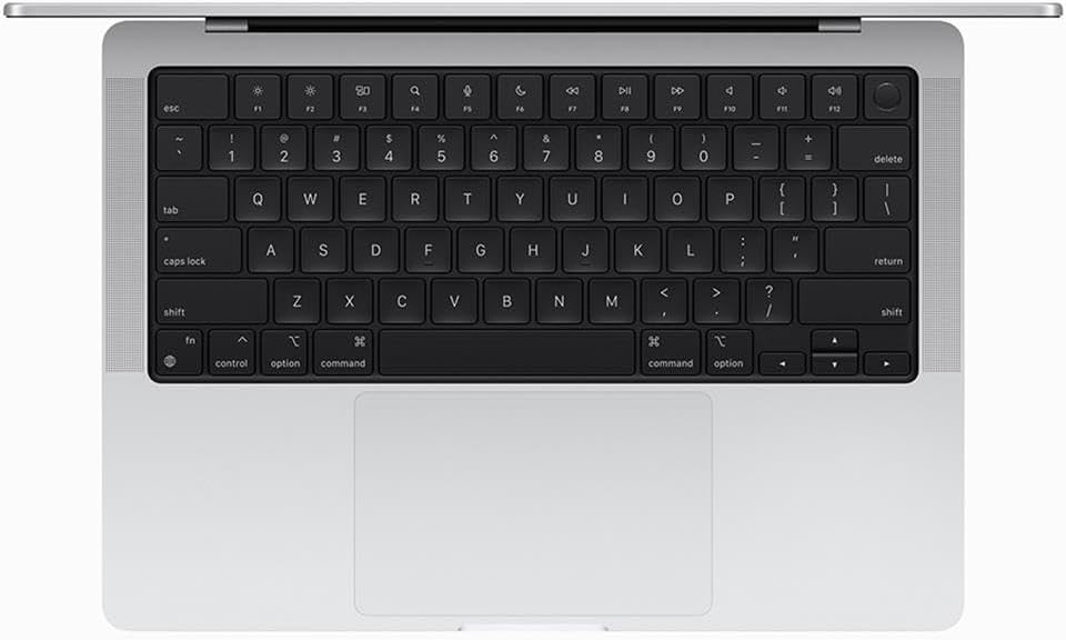 MacBook Pro Apple 14: chip Apple M3 Pro con CPU a 12 core e GPU 18 core, SSD da 1 TB - Nero siderale (argento, SSD da 512 GB)