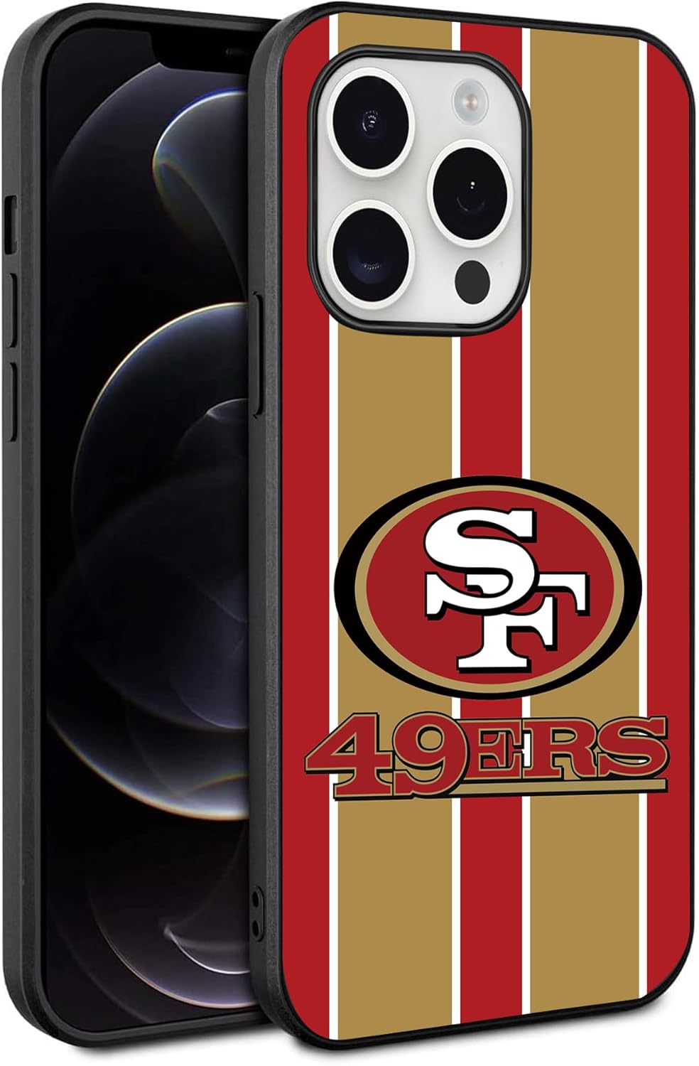 Fit 49ers case for iPhone 15 Pro Case Liquid Silicone Phone case Protection (Y-for-SJ, iPhone 15 pro) · v2