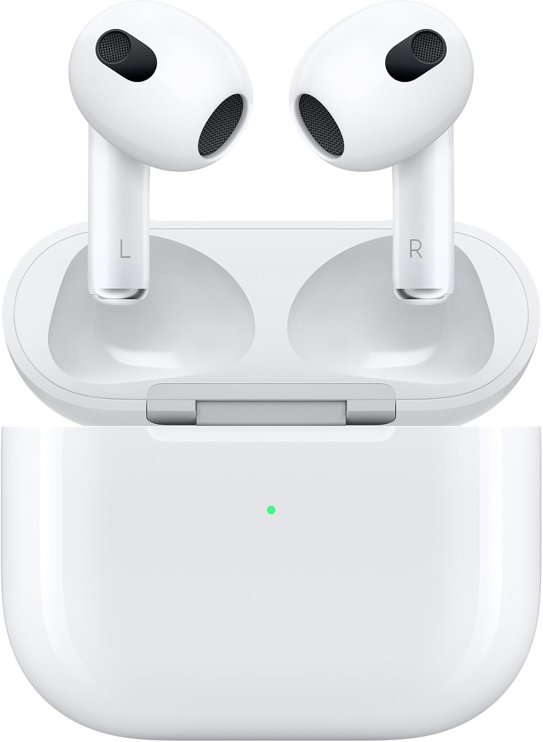 Apple AirPods (3rd Generation) EarPods with MagSafe Charging Case  Apple 1-Year Limited Warranty