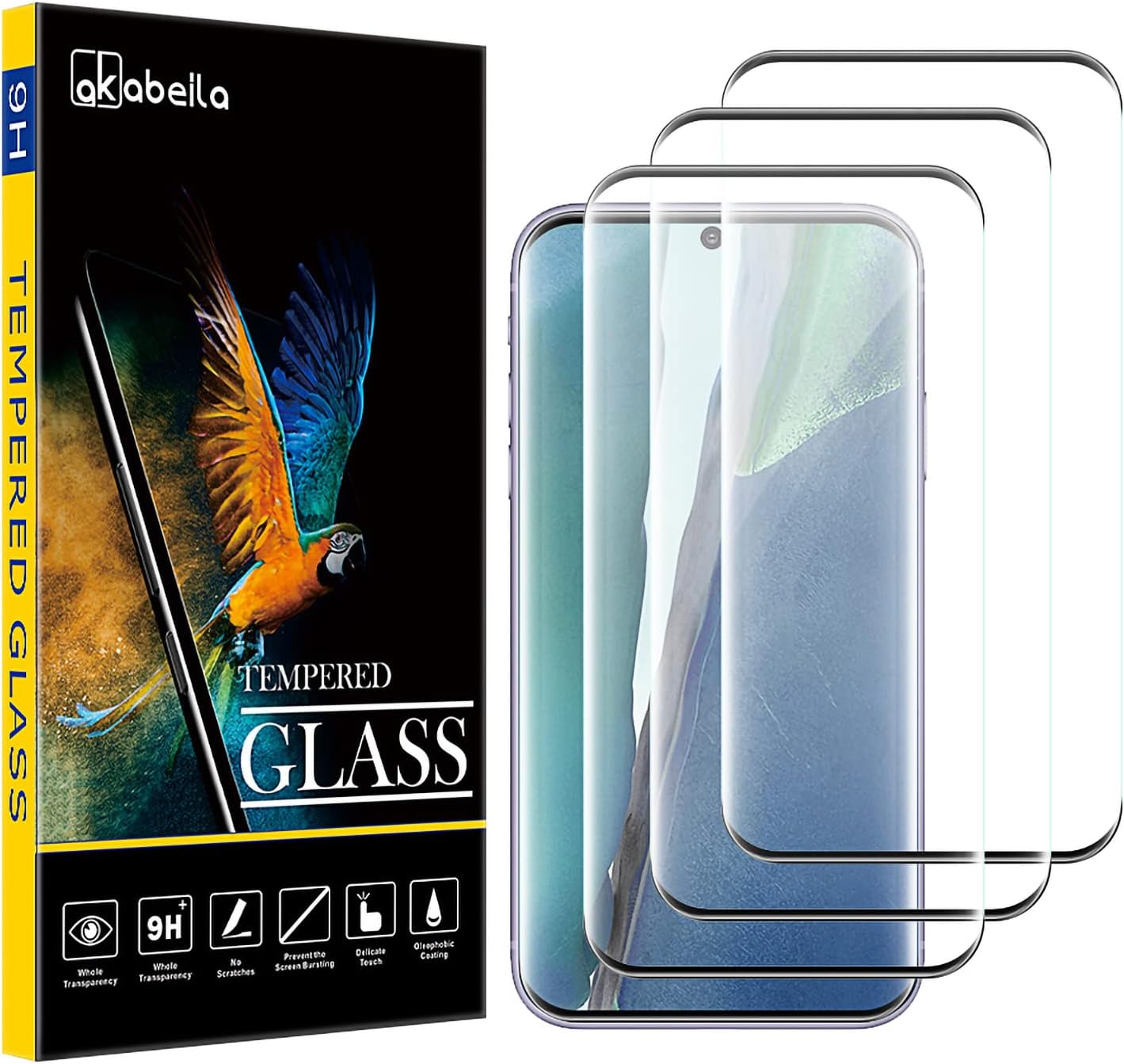 3 Pack Screen Protector for Honor Magic6 Lite 5G HD Tempered Glass Protective Film 9H Hardness Case Friendly Easy Installation Anti Scratch Bubble Free
